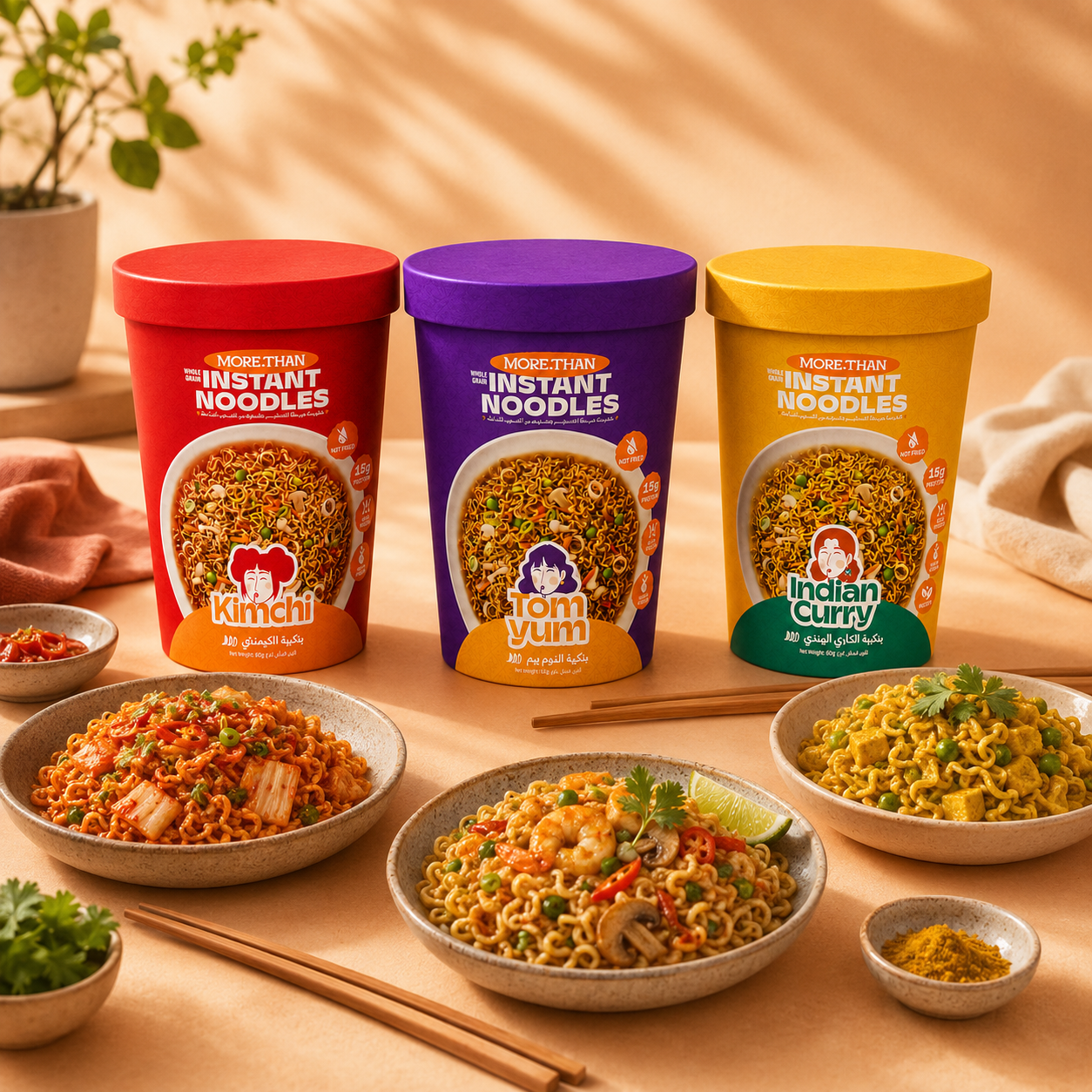 Eat More Than — Better-for-you instant noodles